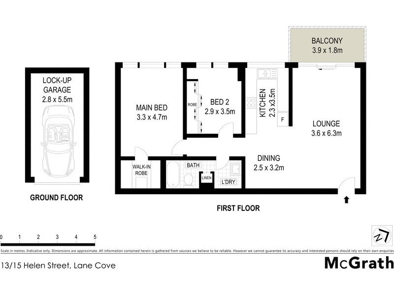 13/15 Helen Street, Lane Cove NSW 2066 Floorplan