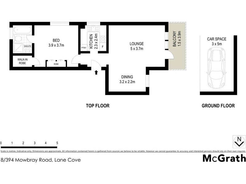 8/394 Mowbray Road, Lane Cove NSW 2066 Floorplan