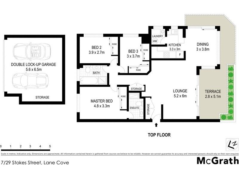 7/29 Stokes Street, Lane Cove NSW 2066 Floorplan