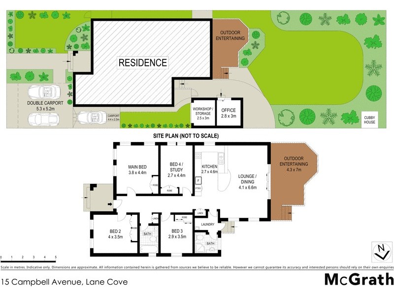 15 Campbell Avenue, Lane Cove NSW 2066 Floorplan