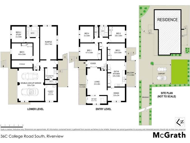 36C College Road South, Riverview NSW 2066 Floorplan