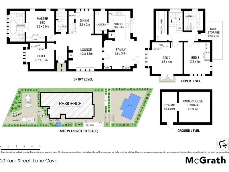 20 Kara Street, Lane Cove NSW 2066 Floorplan