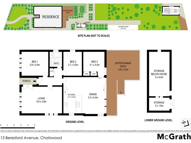 13 Beresford Avenue, Chatswood NSW 2067 Floorplan