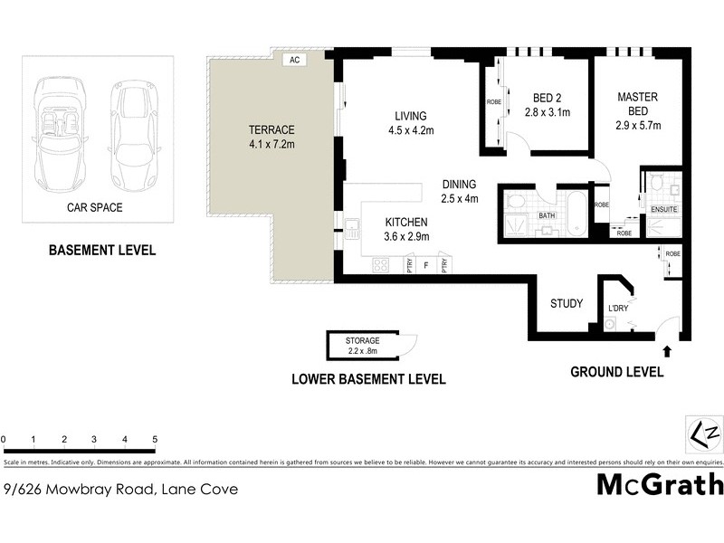 9/626 Mowbray Road, Lane Cove NSW 2066 Floorplan