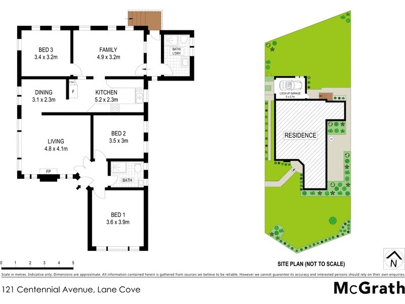 121 Centennial Avenue, Lane Cove NSW 2066 Floorplan
