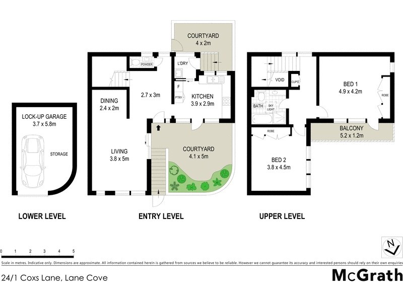 24/1 Coxs Lane, Lane Cove NSW 2066 Floorplan