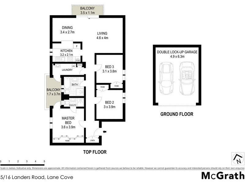 5/16 Landers Road, Lane Cove NSW 2066 Floorplan