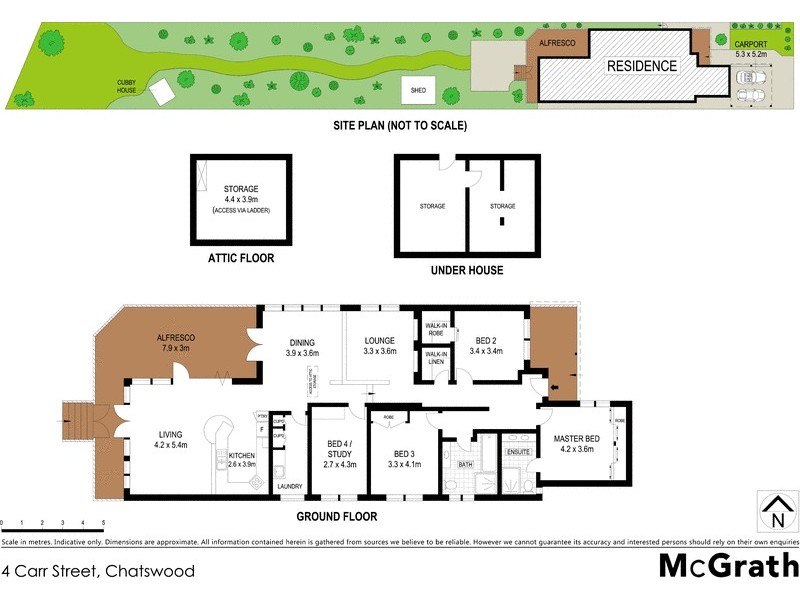 4 Carr Street, Chatswood NSW 2067 Floorplan