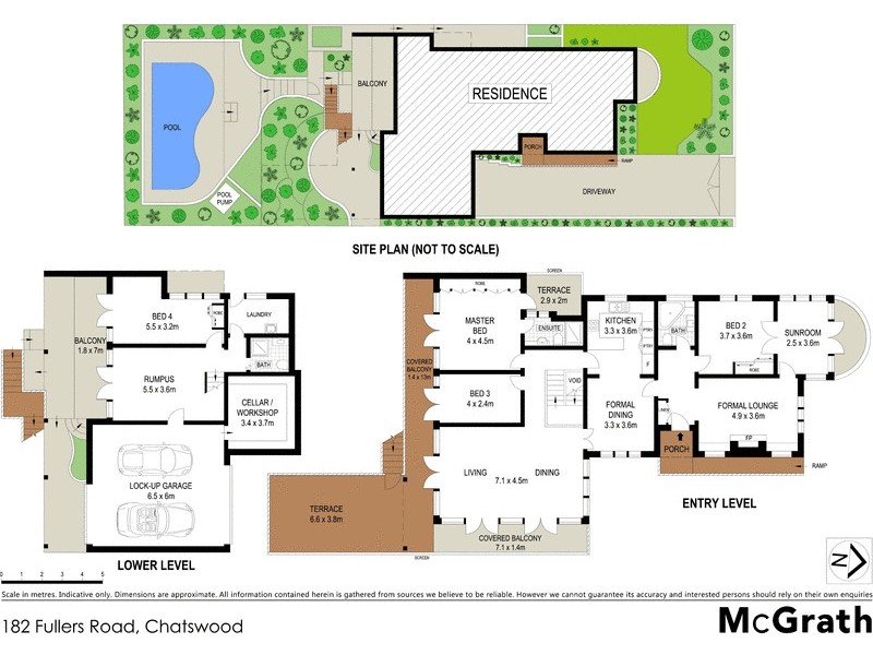 182 Fullers Road, Chatswood NSW 2067 Floorplan