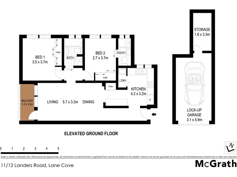 11/12 Landers Road, Lane Cove NSW 2066 Floorplan