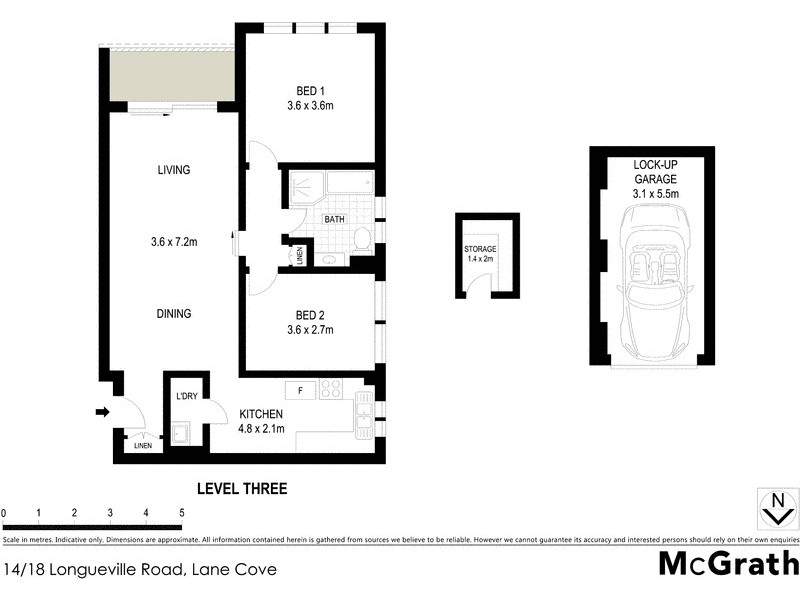 14/18 Longueville Road, Lane Cove NSW 2066 Floorplan