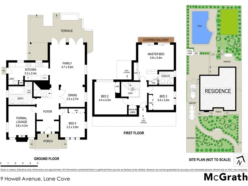 9 Howell Avenue, Lane Cove NSW 2066 Floorplan