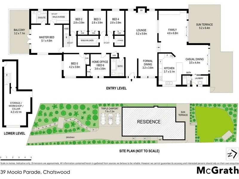 39 Moola Parade, Chatswood NSW 2067 Floorplan