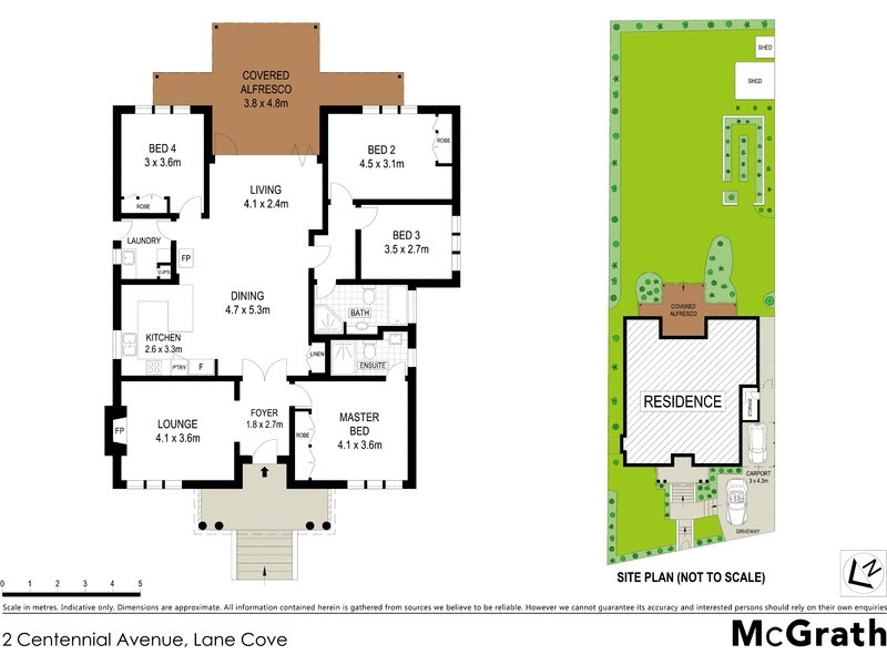 2 Centennial Avenue, Lane Cove NSW 2066 Floorplan
