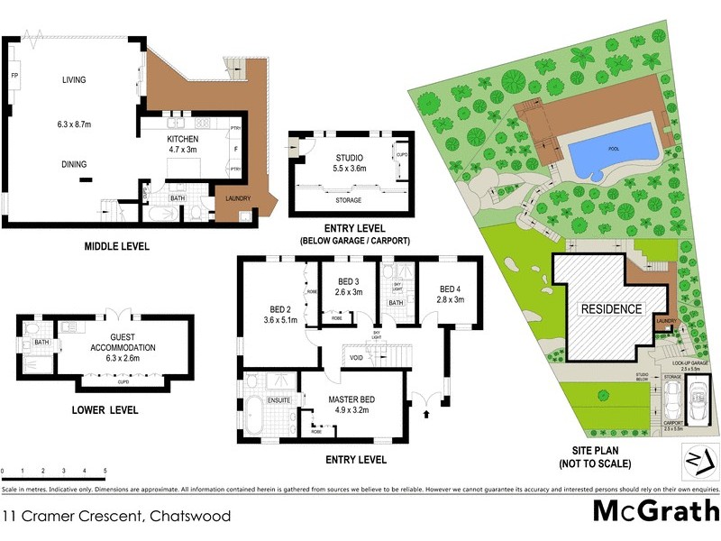 11 Cramer Crescent, Chatswood NSW 2067 Floorplan