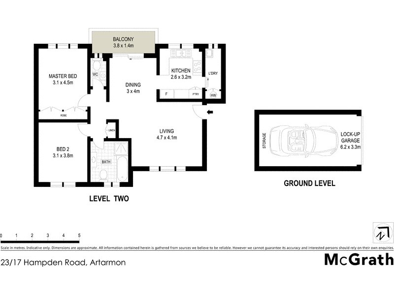 23/17 Hampden Road, Artarmon NSW 2064 Floorplan