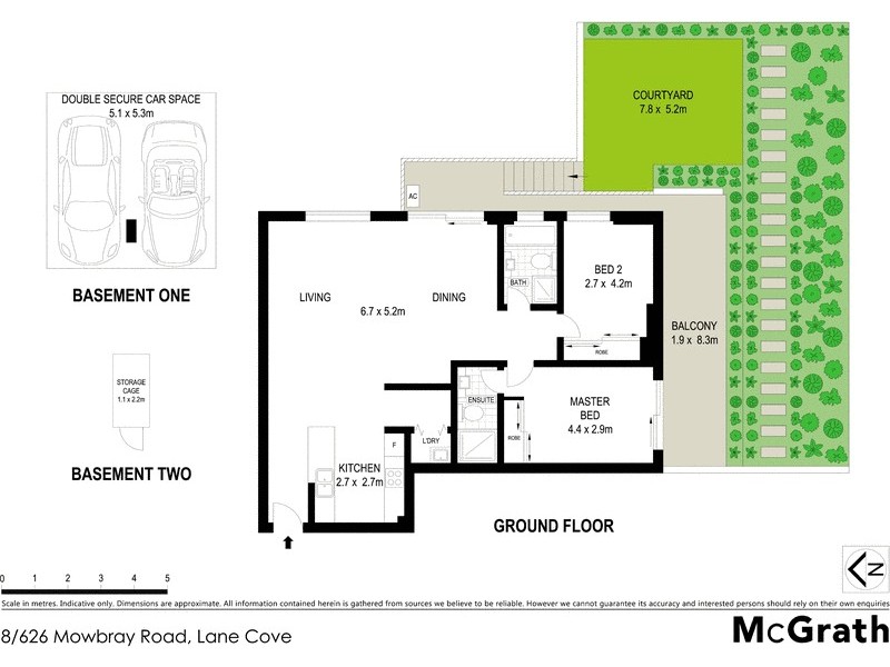 8/626 Mowbray Road, Lane Cove NSW 2066 Floorplan