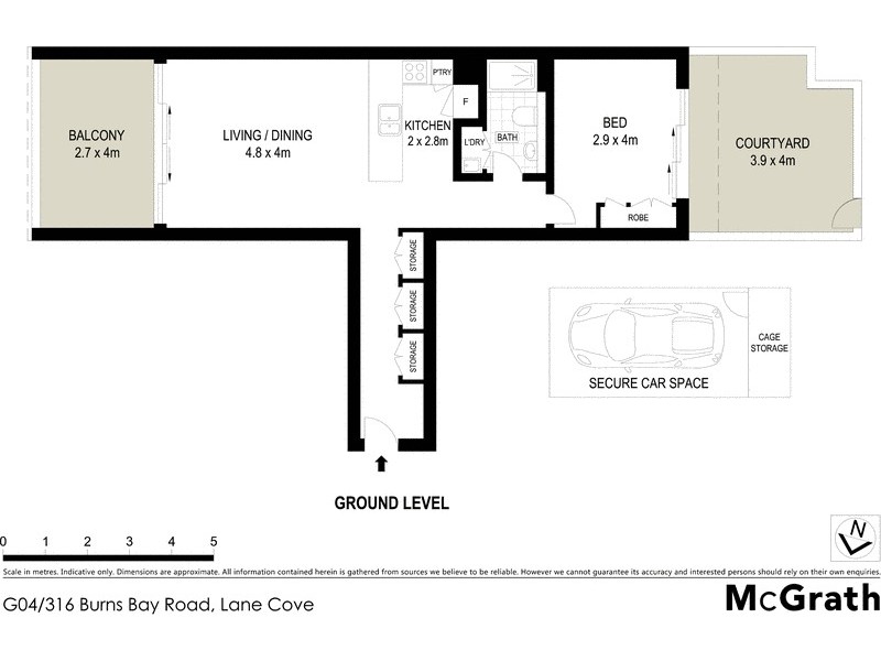 G04/316 Burns Bay Road, Lane Cove NSW 2066 Floorplan