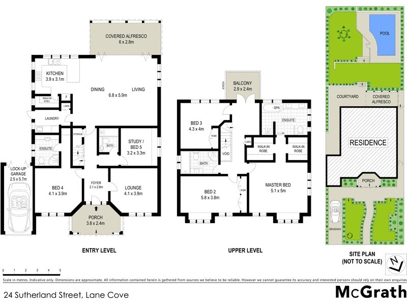 24 Sutherland Street, Lane Cove NSW 2066 Floorplan
