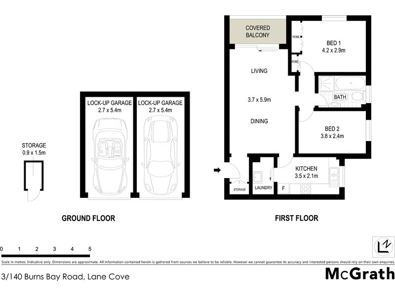 3/140 Burns Bay Road, Lane Cove NSW 2066 Floorplan