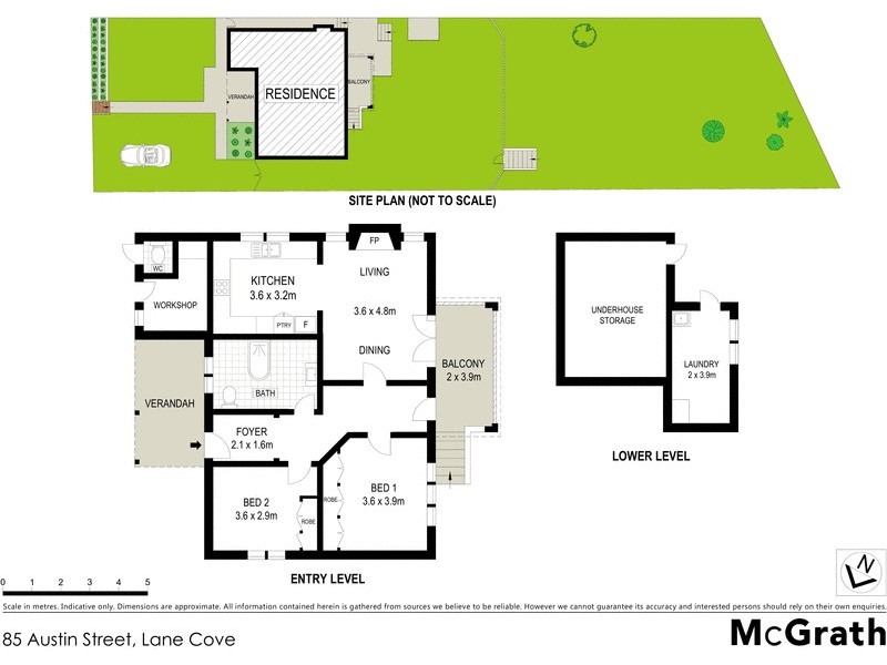 85 Austin Street, Lane Cove NSW 2066 Floorplan