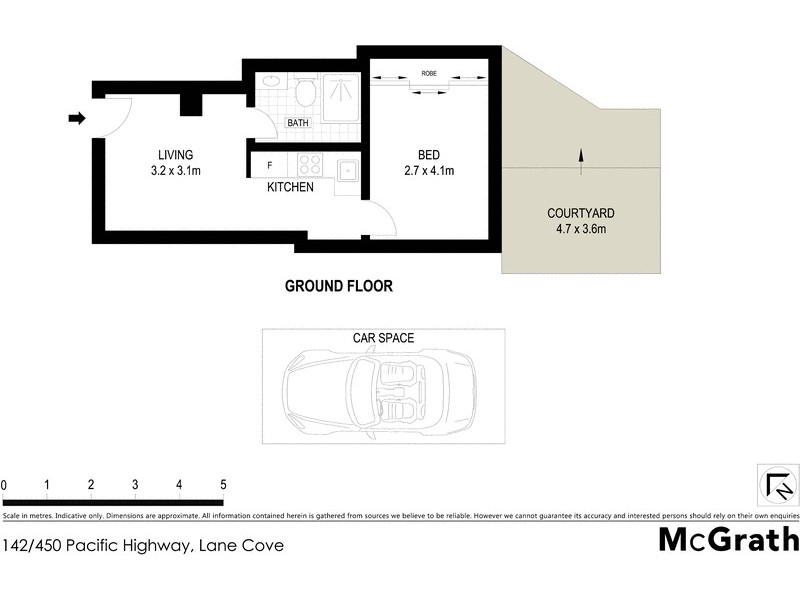 142/450 Pacific Highway, Lane Cove NSW 2066 Floorplan