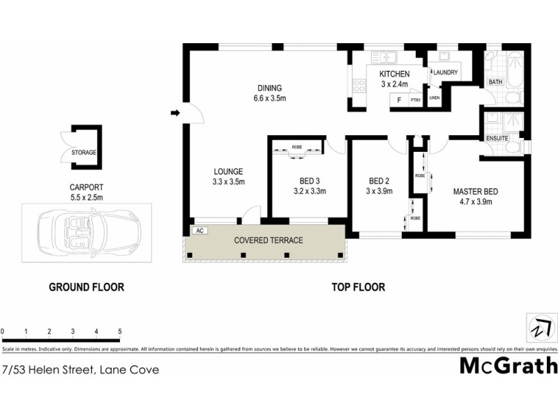 7/53 Helen Street, Lane Cove NSW 2066 Floorplan