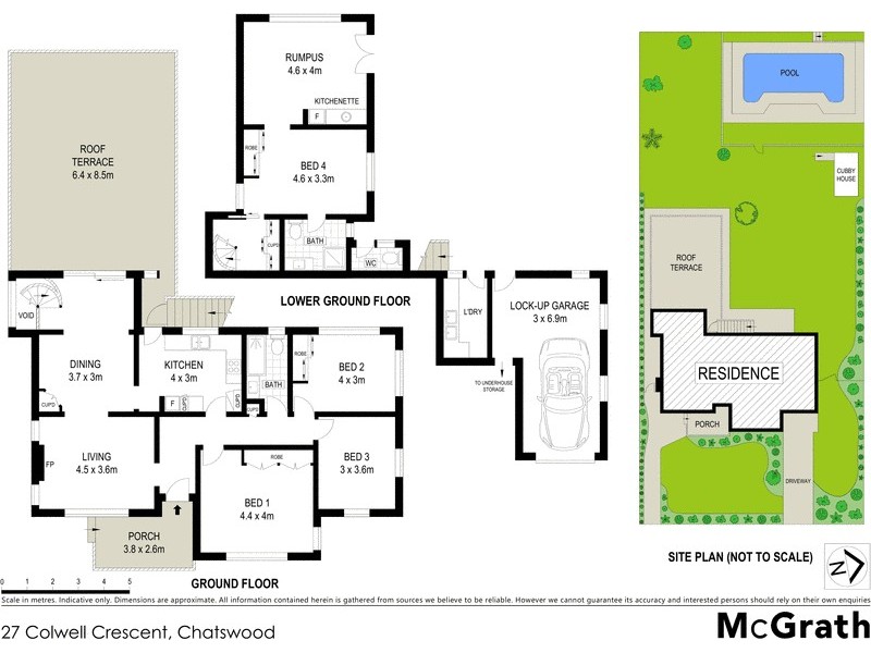 27 Colwell Crescent, Chatswood NSW 2067 Floorplan