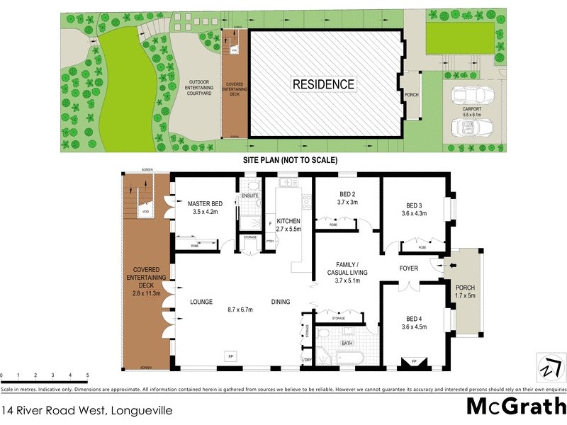 14 River Road West, Longueville NSW 2066 Floorplan