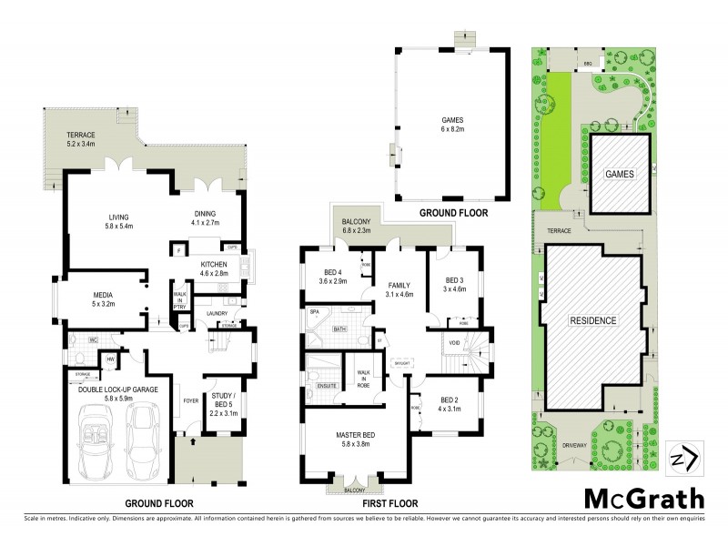 64 Wood Street, Lane Cove NSW 2066 Floorplan