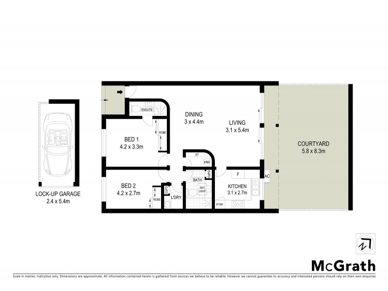 5/2 Kara Street, Lane Cove NSW 2066 Floorplan