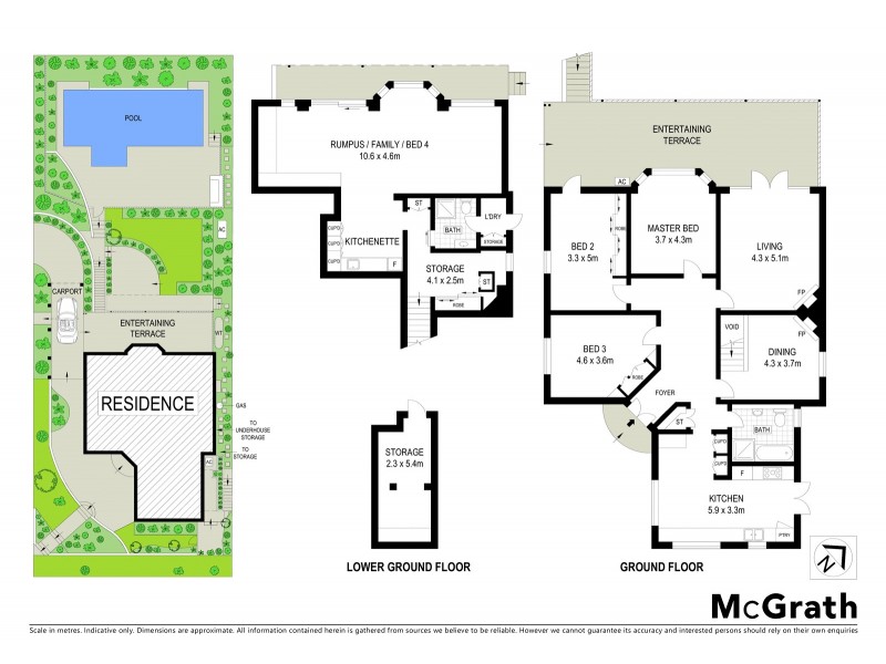 9 Wharf Road, Longueville NSW 2066 Floorplan