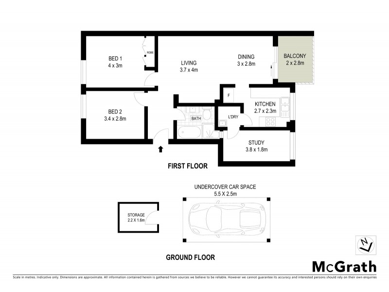 5/50 Epping Road, Lane Cove NSW 2066 Floorplan