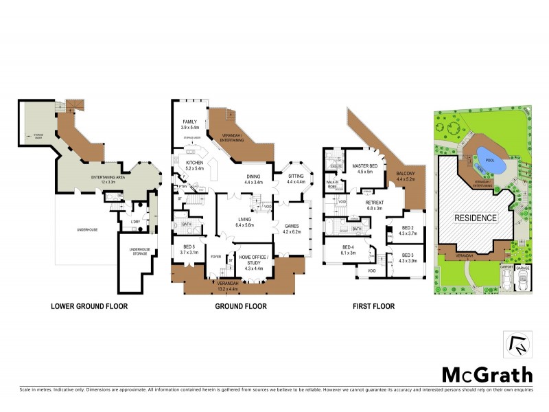 12 Lucretia Avenue, Longueville NSW 2066 Floorplan