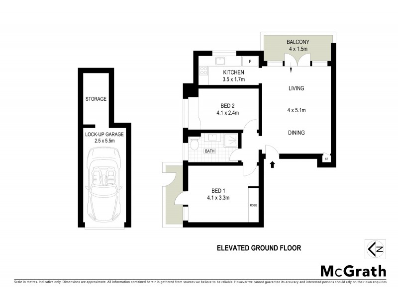 20/38 Cope Street, Lane Cove NSW 2066 Floorplan