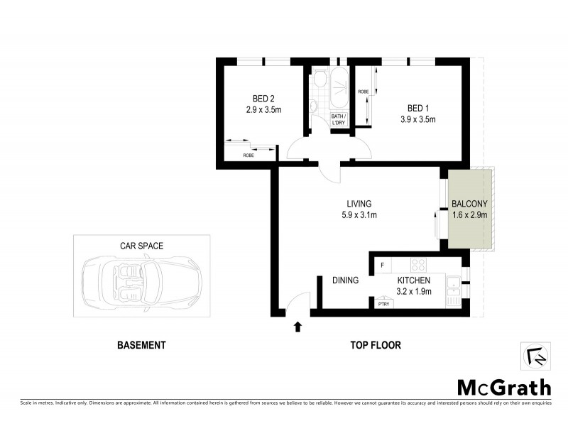 49/10 Murray Street, Lane Cove NSW 2066 Floorplan