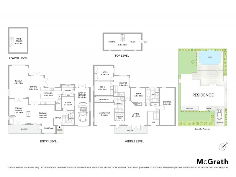39 Lucretia Avenue, Longueville NSW 2066 Floorplan