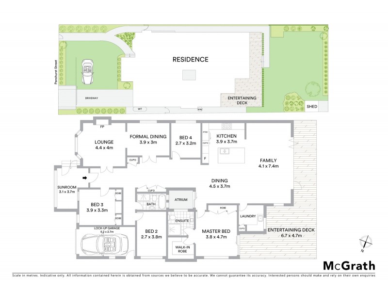 460 Penshurst Street, Roseville NSW 2069 Floorplan