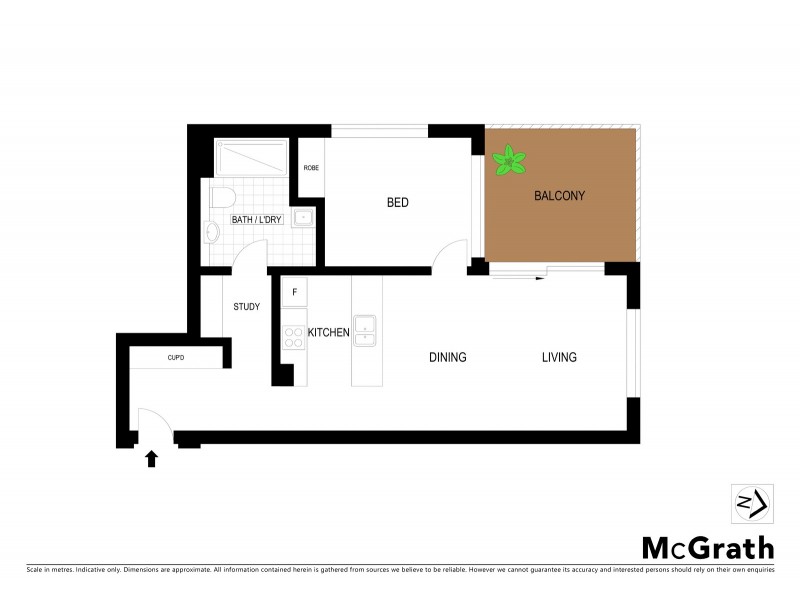 B304/27 Little Street, Lane Cove NSW 2066 Floorplan