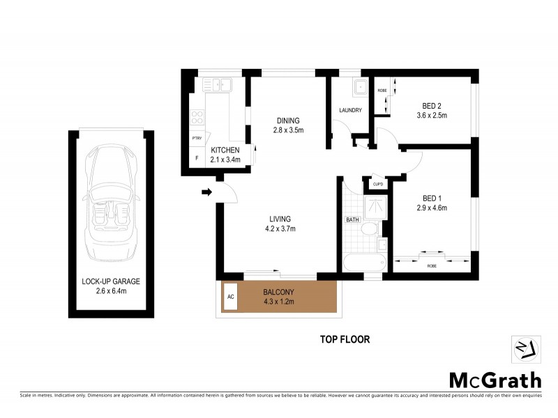 12/33 Stokes Street, Lane Cove NSW 2066 Floorplan
