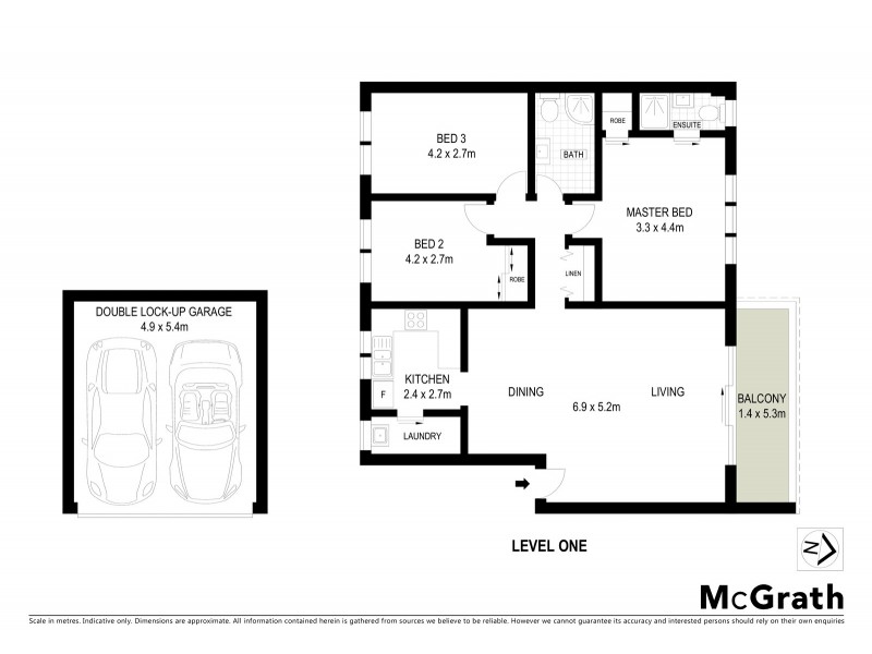 27/16 Helen Street, Lane Cove NSW 2066 Floorplan
