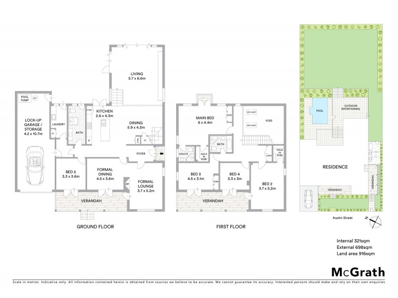 66 Austin Street, Lane Cove NSW 2066 Floorplan