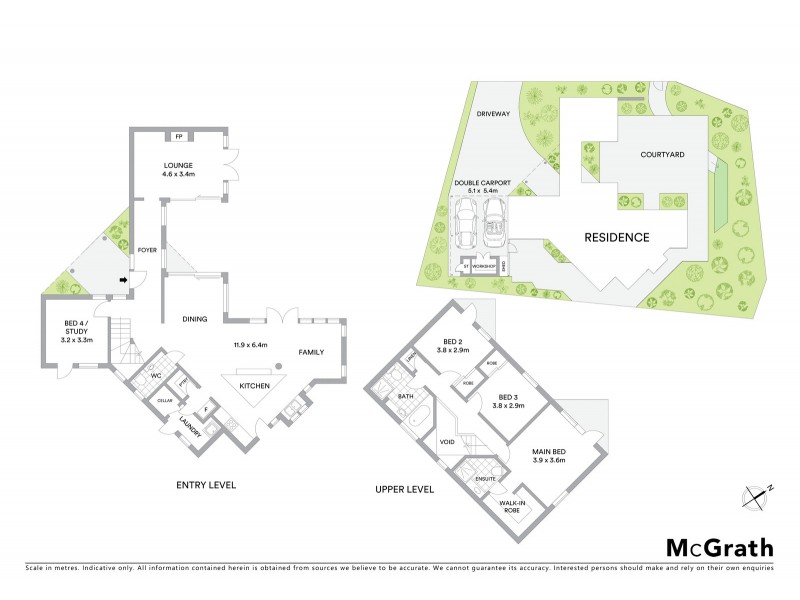 17 Bellevue Avenue, Greenwich NSW 2065 Floorplan