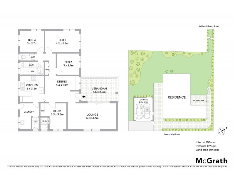 50A William Edward Street, Longueville NSW 2066 Floorplan