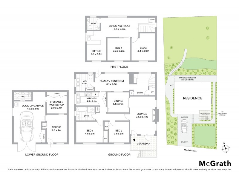37 Moola Parade, Chatswood NSW 2067 Floorplan