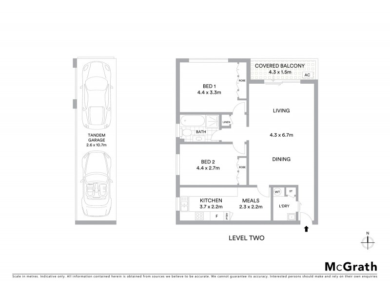 26/44 Landers Road, Lane Cove NSW 2066 Floorplan