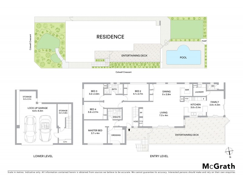 14 Colwell Crescent, Chatswood NSW 2067 Floorplan