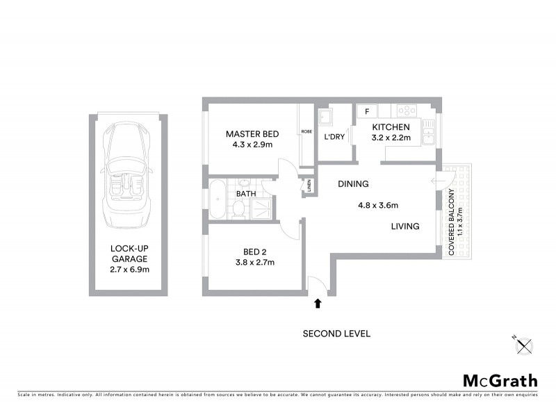 12/386 Mowbray Road, Lane Cove NSW 2066 Floorplan