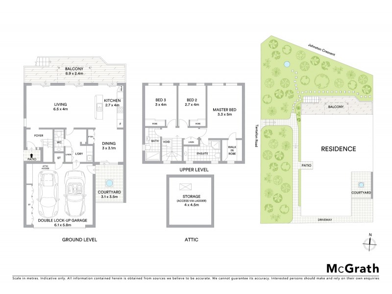 1/28a Johnston Crescent, Lane Cove NSW 2066 Floorplan