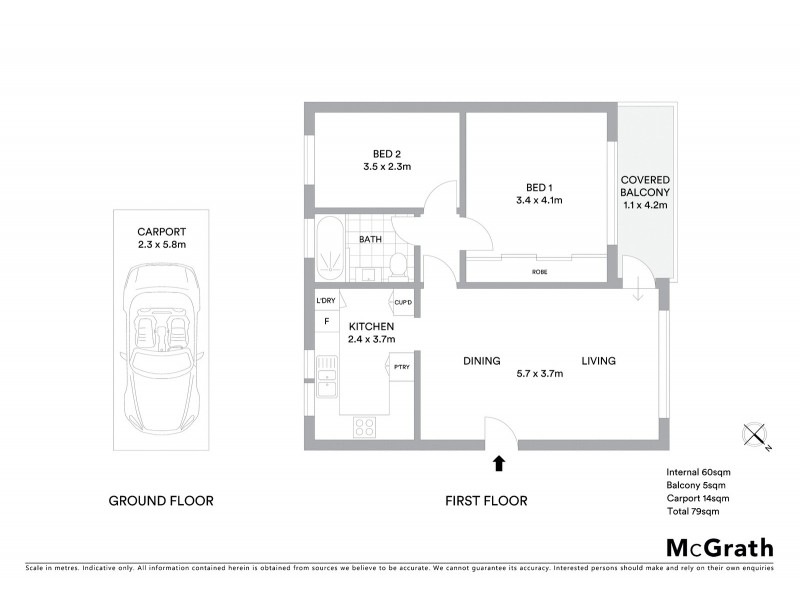4/248 Pacific Highway, Greenwich NSW 2065 Floorplan